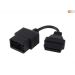 Verloopkabel OBD - OBD2 17 pin naar 16 pin voor Toyota