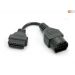 Verloopkabel OBD - OBD2 17 pin naar 16 pin voor Mazda