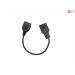 Verloopkabel OBD - OBD2 10 pin naar 16 pin voor Opel