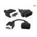Verloopkabel OBD - OBD2 5 pin naar 16 pin voor Honda