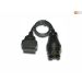 Verloop kabel OBD - OBD2 Iveco (truck) 38 pin naar 16 pin adapter voor Iveco