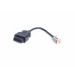 Harley Davidson - Buell OBD2 16 pin naar 4 pin verloopkabel - adapter