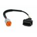 Verloopkabel OBD2 16 pin naar 6 pin voor Harley Davidson - Buell