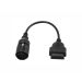 Verloopkabel ICOM D motofiets 10 pin naar 16 pin verloopkabel - 30 CM voor BMW motoren - OBD24U.be