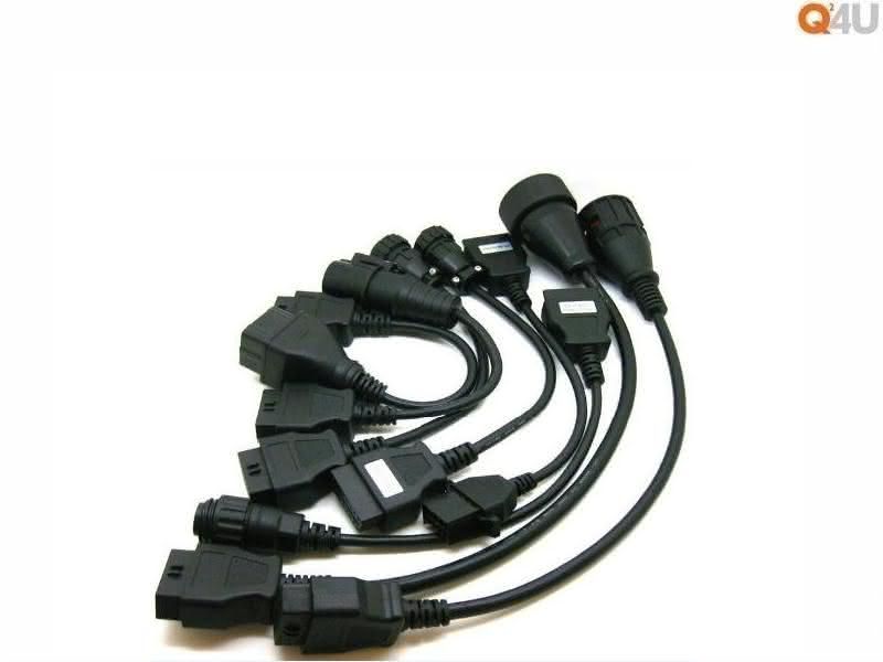 OBD naar OBD2 verloopkabel set, Azie (8 stuks)