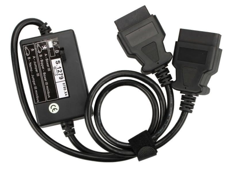 Citroen en Peugeot S.1279 verloop adapter - module