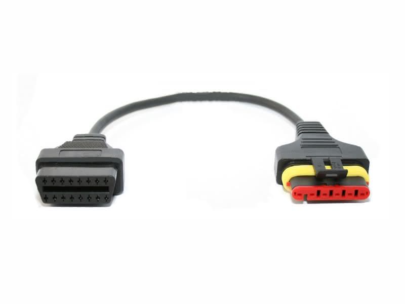 Verloopkabel 6 pin naar 16 pin voor Benelli