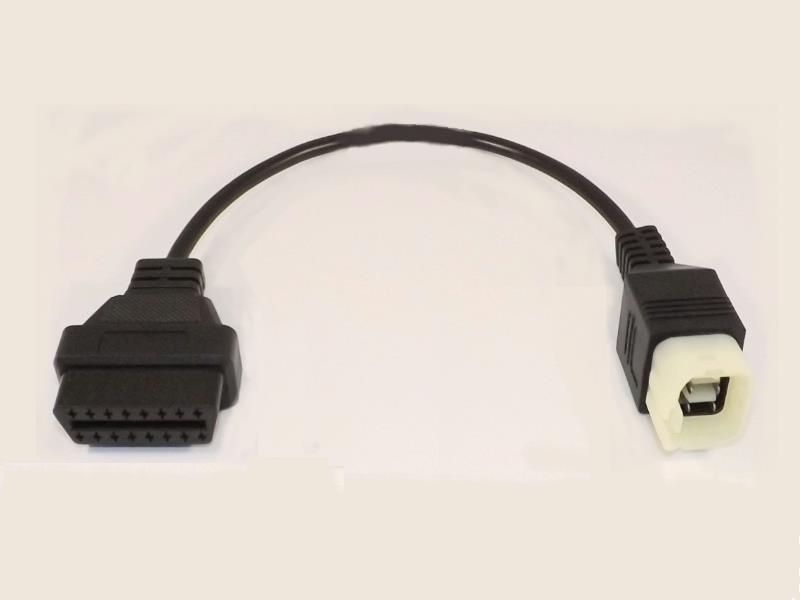 Verloopkabel 6 pin naar 16 pin voor KTM (oudere modellen met K-Line)