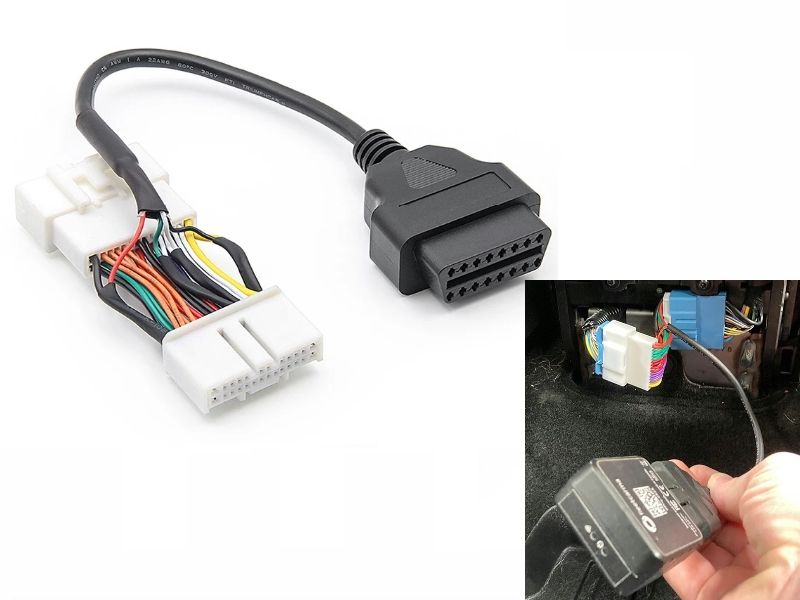 Tesla Model 3 Model Y (2019 2020 2021) OBD2 verloopkabel 26 pin naar 16 pin