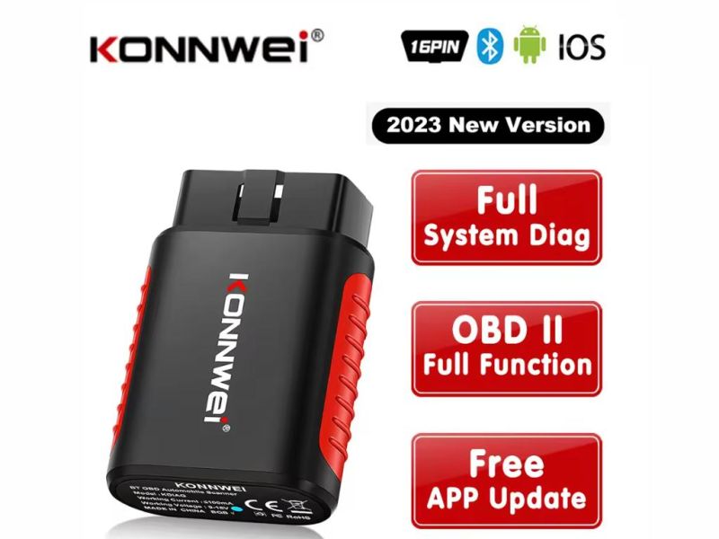KONNWEI KDIAG Bluetooth OBD2 Diagnose Tool voor iPhone - Android