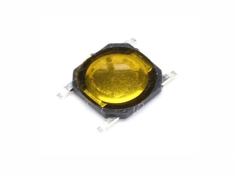 Microschakelaar, 4.0 x 4.0 x 0.8 mm - 4 contacten punten (2 stuks)
