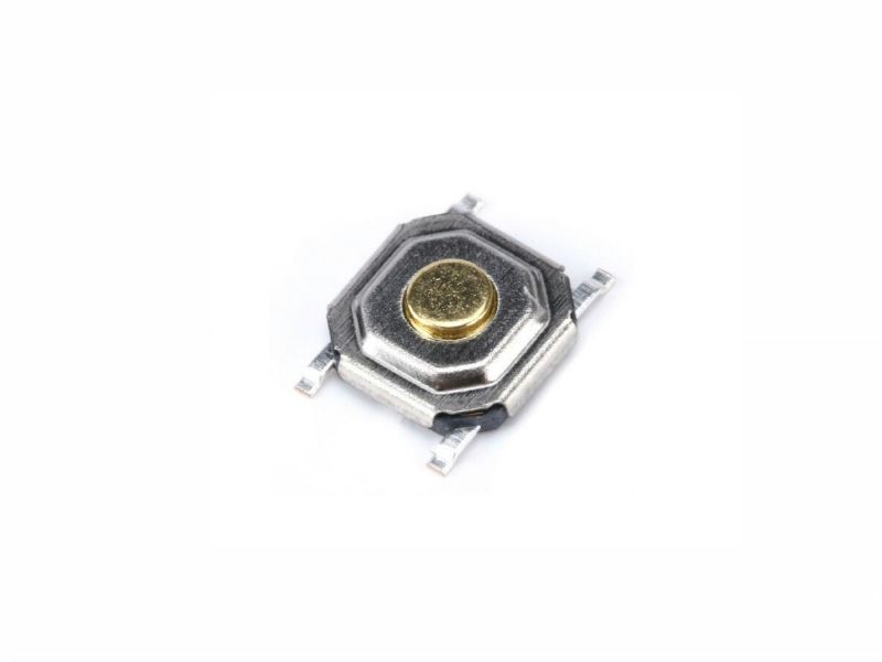 Microschakelaar, 4.0 x 4.0 x 1.5 mm - 4 contacten punten (2 stuks)