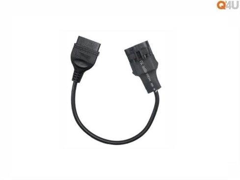 Verloopkabel OBD - OBD2 10 pin naar 16 pin voor Opel