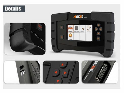 Ancel FX4000 professionele universele OBD2 scanner (Engels)