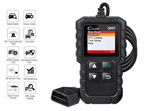 Launch Creader 3001 (CR3001) universele OBD2 scanner