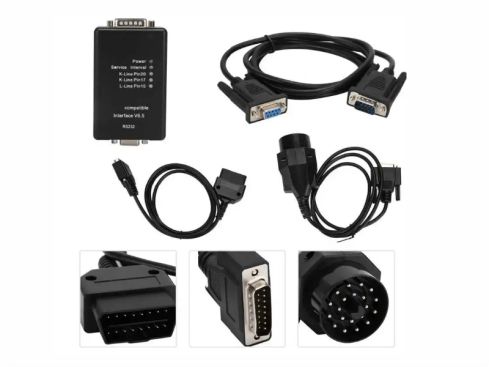 Carsoft diagnose tool voor BMW E30/E31/E32/E34/E36/E38/E39/E46/E52/E53, serial