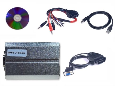 SMPS MPPS V18 EDC15 EDC16 Chip Tuning Remap Chip tuning CAN Flasher, metal versie