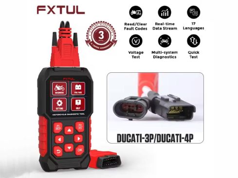 FXTUL M4-DUC diagnose scanner voor Ducati motoren