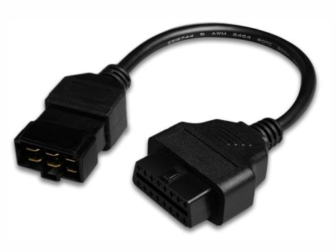 Hitachi 6-Pins naar OBD2 16-Pins Verloopkabel – Diagnose Adapter voor Bouwmachines
