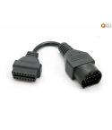 Verloopkabel OBD - OBD2 17 pin naar 16 pin voor Mazda