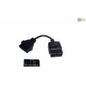 Verloopkabel OBD - OBD2 9 pin naar 16 pin voor Subaru