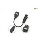 Verloopkabel OBD - OBD2 30 pin naar 16 pin voor Iveco