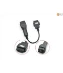 Verloopkabel OBD - OBD2 12 pin naar 16 pin voor Renault