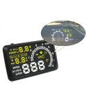 Universele head up display via OBD2, model Q03, 4 inch
