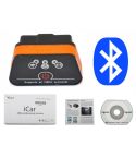 Vgate iCAR scanner, Bluetooth, ELM327 met knop