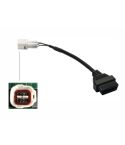 Verloopkabel OBD2 16 pin naar 4 pin voor Yamaha motoren