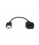 Verloopkabel OBD2 16 pin naar 4 pin voor Honda motoren