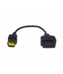Verloopkabel OBD2 16 pin naar 16 pin voor Husqvarna motoren