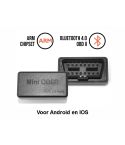 ELM327 Bluetooth 4.0, voor Android en IOS - K-LINE en CAN-BUS - OBD24U.be