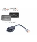Diagnose set voor Harley Davidson motoren (4 pin), draadloos voor Android en IOS