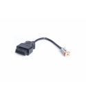 Harley Davidson - Buell OBD2 16 pin naar 4 pin verloopkabel - adapter