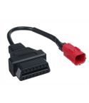 EURO 5 verloopkabel OBD2 16 pin naar 6 pin voor EURO 5 motoren