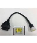 Verloopkabel OBD2 16 pin naar 6 pin voor AEON - Benelli