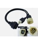 Suzuki 16 pin naar 4 pin en 8 pin verloopkabel
